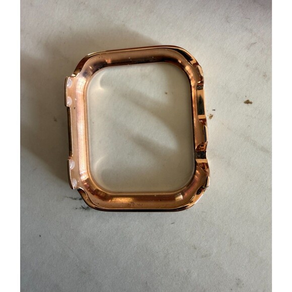 Swarovski Sparkling Crystal Rose Gold Bezel Case for Apple Watch Series 8, 41 mm